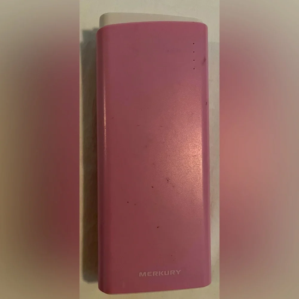 Pink Portable Battery - 10000 mAh